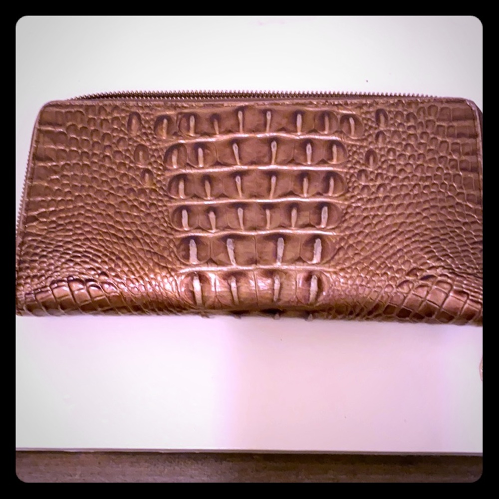 Large Brahmin wallet/wristlet